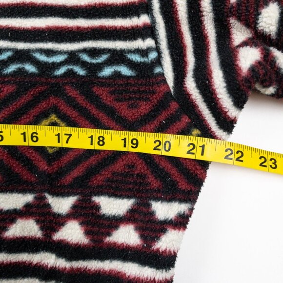 Patagonia Synchilla Snap-T Jacket Men's Small Aztec Tribal Pullover Fleece 25450 - Picture 13 of 15